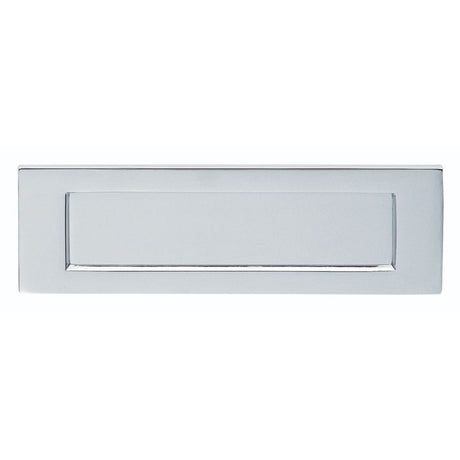 Carlisle Brass Door Furniture Polished Chrome / Letter Plates / 255 x 80mm Carlisle Brass - Plain Letter Plate 255 x 80mm - Polished Chrome