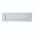 Carlisle Brass Door Furniture Satin Chrome / Letter Plates / 255 x 80mm Carlisle Brass - Plain Letter Plate 255 x 80mm - Satin Chrome