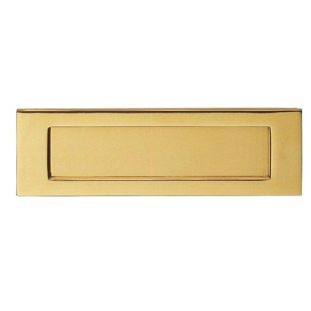 Carlisle Brass Door Furniture Stainless Brass / Letter Plates / 305 x 104mm Carlisle Brass - Plain Letter Plate 305.5 x 104mm - Stainless Brass
