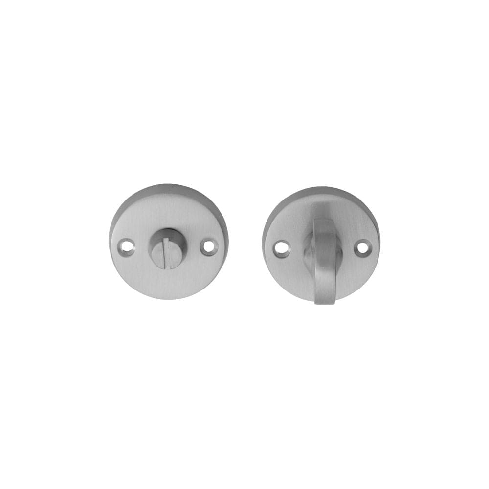 Carlisle Brass Door Furniture Satin Chrome / No Carlisle Brass - Plain Turn and Release - Satin Chrome