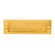 Carlisle Brass Door Furniture Polished Brass / Postal Knockers / 256 x 80mm Carlisle Brass - Postal Knocker 256 x 80mm - Polished Brass