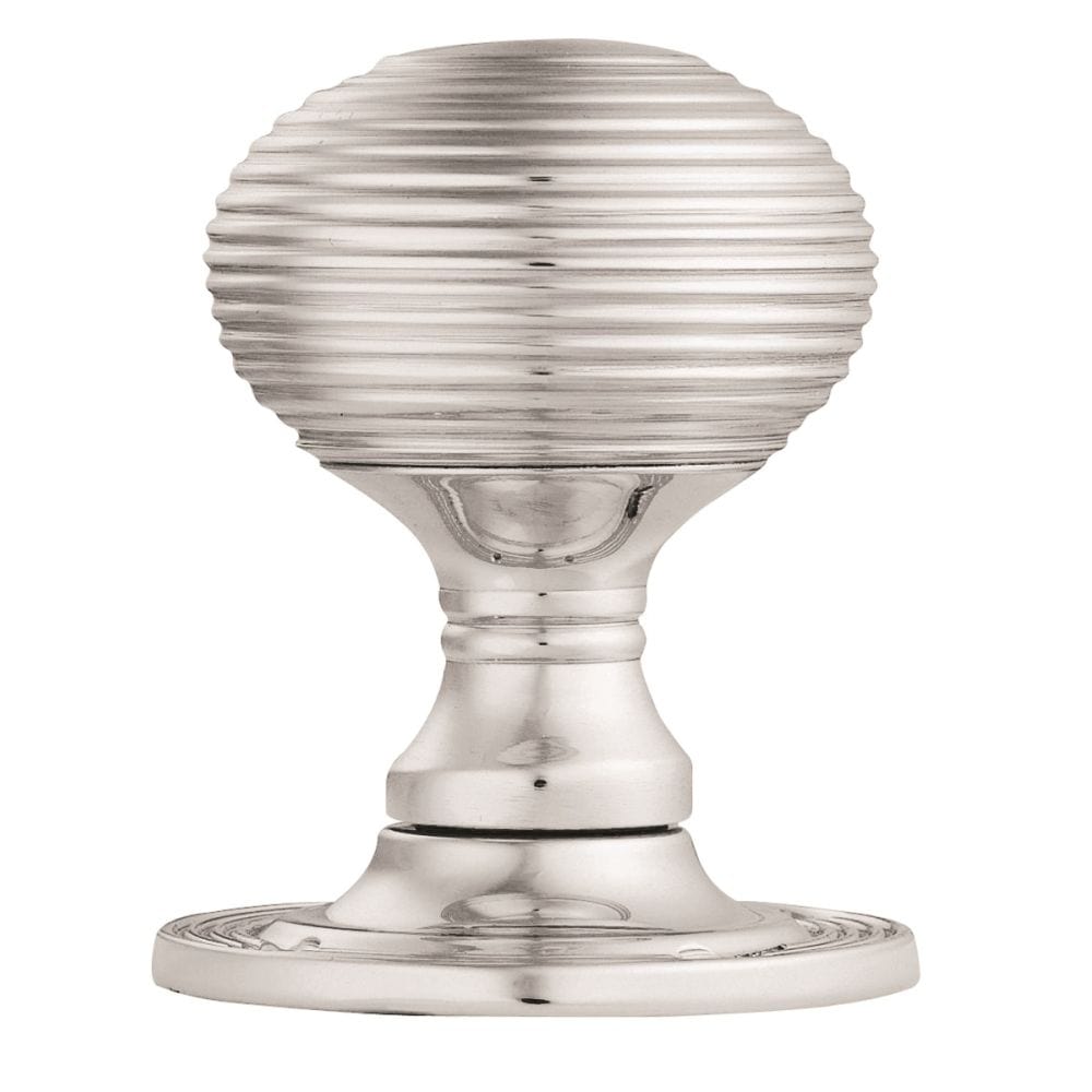 Carlisle Brass Door Furniture Polished Chrome / Mortice Knobs Carlisle Brass - Queen Anne Mortice Knob - Polished Chrome