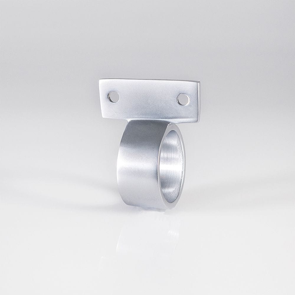 Carlisle Brass Window Furniture Satin Chrome / Sash Ring Carlisle Brass - Ring Sash Lift Vertical fit - Satin Chrome