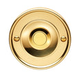 Carlisle Brass Door Furniture Polished Brass / Round Bell Push Carlisle Brass - Round Bell Push - Polished Brass