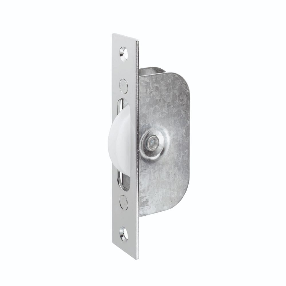 Carlisle Brass Window Furniture Polished Chrome / Sash Pulley Carlisle Brass - Sash Window Axle Pulley No 2 - Polished Chrome