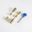 Carlisle Brass Window Furniture Polished Brass / Locking Sash Stops Carlisle Brass - Sash Window Stop - Polished Brass