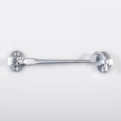 Carlisle Brass Accessories Satin Chrome / Cabin Hooks / 6" / 150mm Carlisle Brass - Silent Pattern Cabin Hook 154mm - Satin Chrome