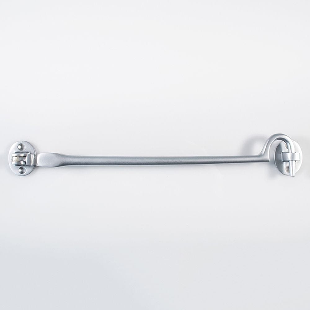 Carlisle Brass Accessories Satin Chrome / Cabin Hooks / 12" / 300mm Carlisle Brass - Silent Pattern Cabin Hook 300mm - Satin Chrome