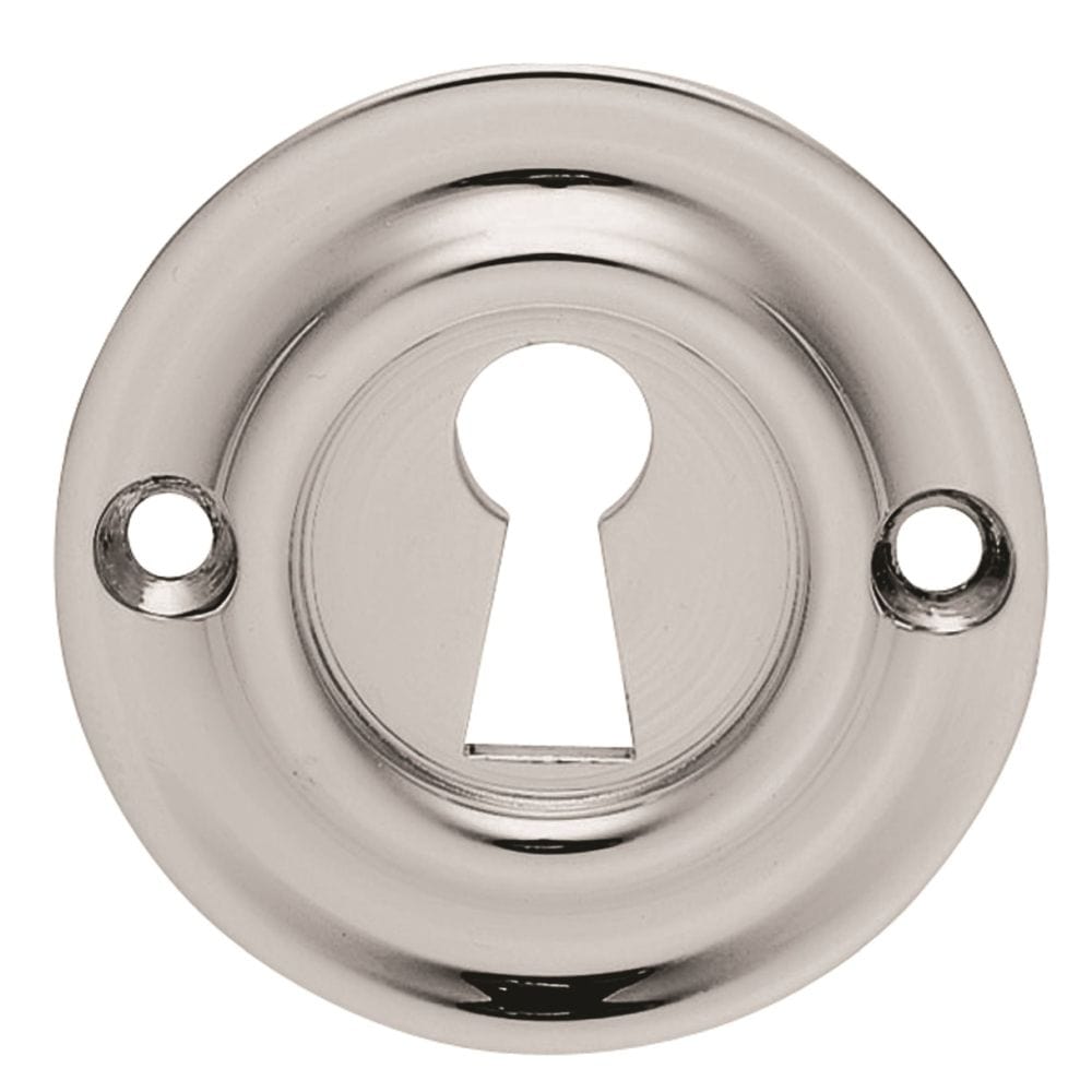 Carlisle Brass Door Furniture Polished Chrome / Mortice Key Profile Escutcheons Carlisle Brass - Small Escutcheon - Polished Chrome
