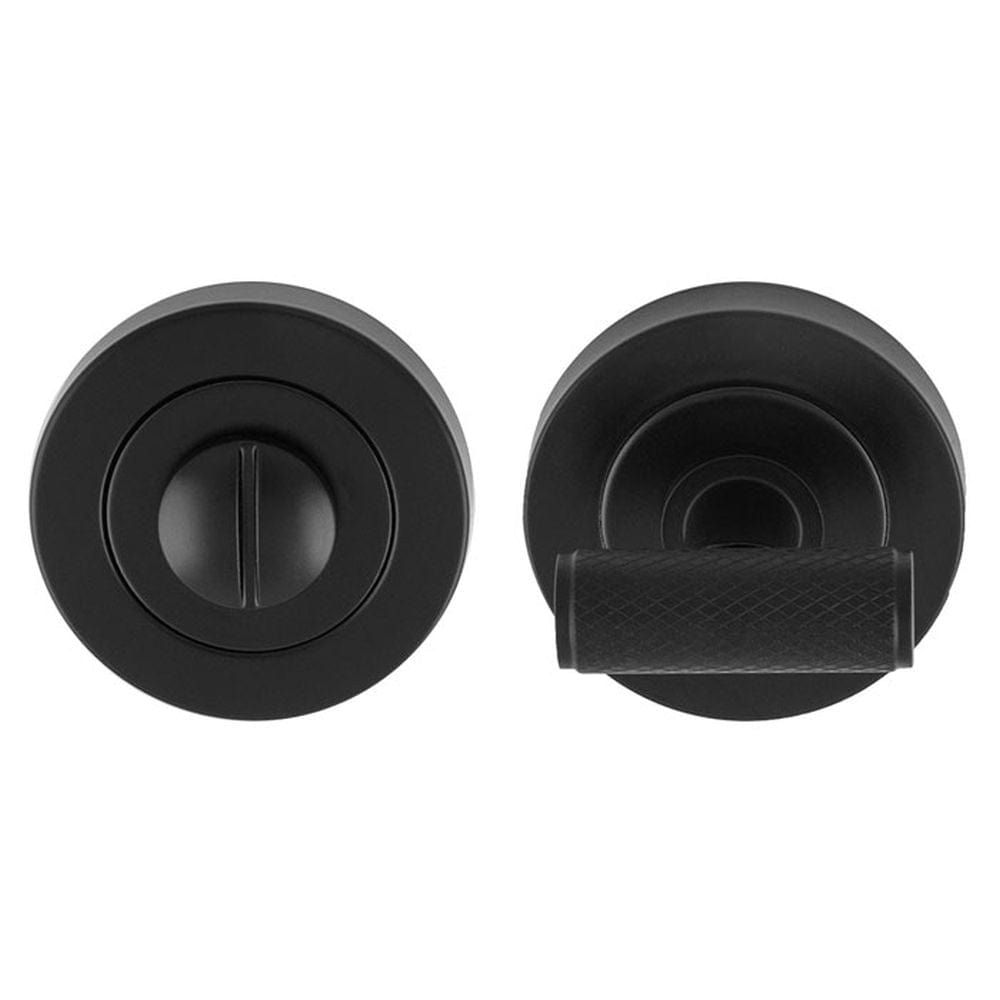 Carlisle Brass Door Furniture Matt Black / No Carlisle Brass - Syntax Turn & Release - Matt Black