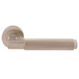Carlisle Brass Door Furniture Satin Nickel / Round Rose Carlisle Brass - Terazzo Lever On Round Rose - Satin Nickel