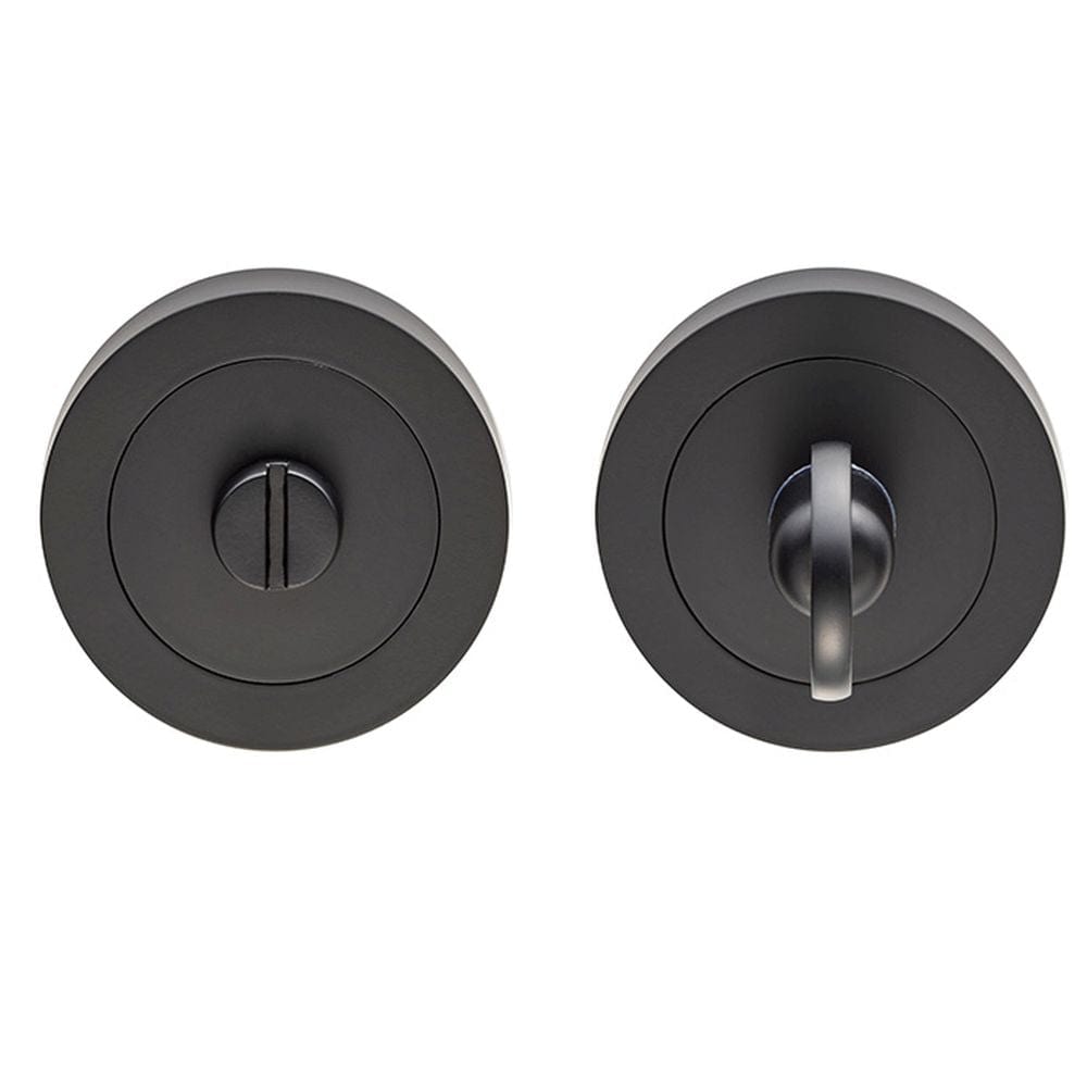 Carlisle Brass Door Furniture Matt Black / No Carlisle Brass - Thumb turn & Release - Matt Black