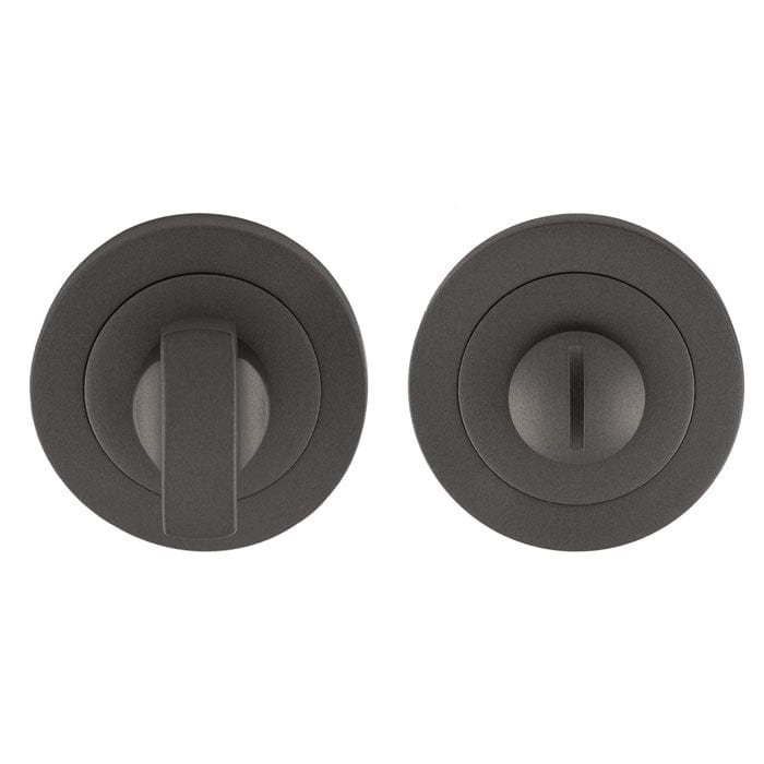 Carlisle Brass Door Furniture Anthracite / Bathroom Turn & Release Carlisle Brass - Thumbturn & Release - Anthracite