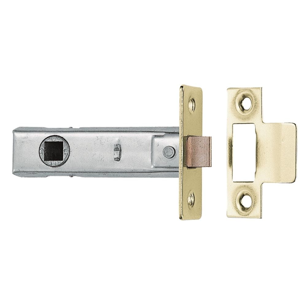 Carlisle Brass Locks & Latches Electro Brass / Tubular Mortice Latch / 2.5" Carlisle Brass - Tubular Latch 64mm - Electro Brassed