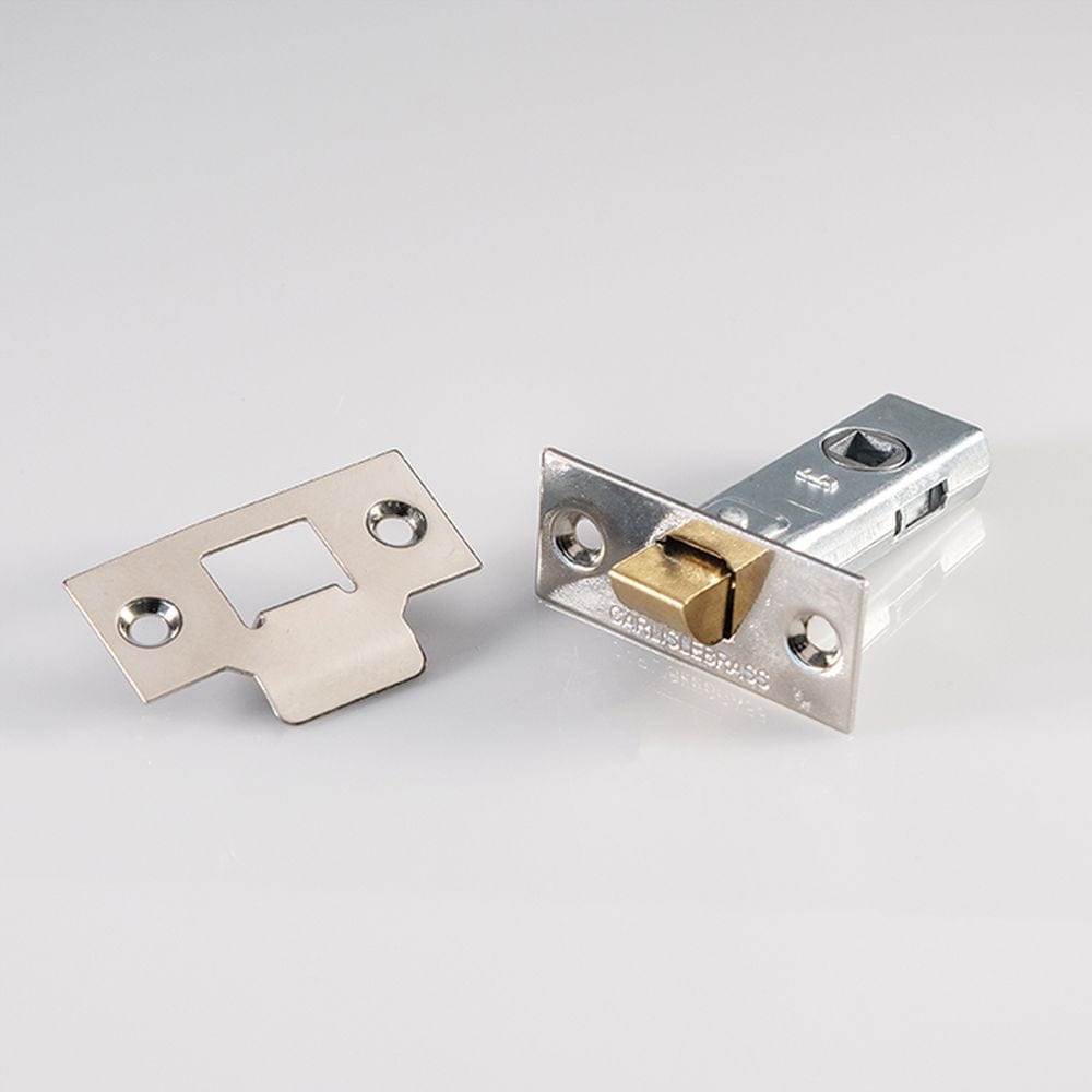 Carlisle Brass Locks & Latches Nickel Plated / Tubular Mortice Latch / 2.5" Carlisle Brass - Tubular Latch 64mm - Nickel Plate