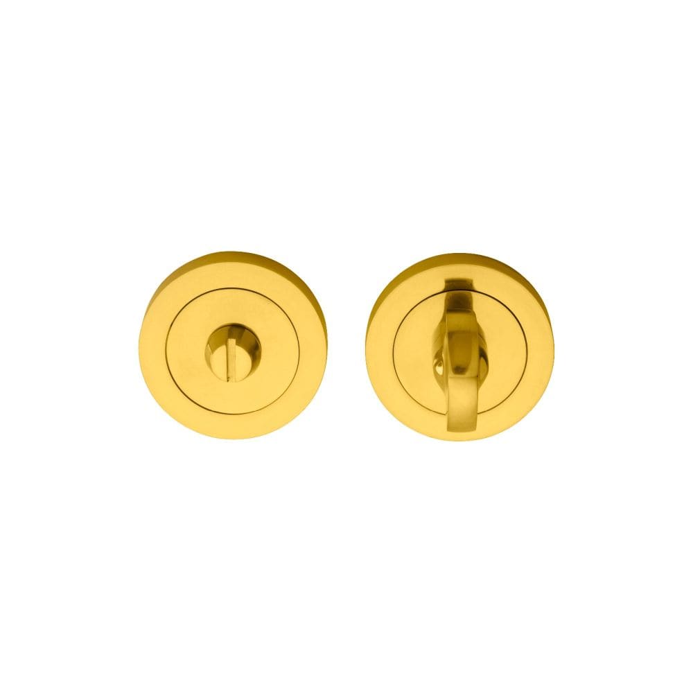 Carlisle Brass Door Furniture Polished Brass / No Carlisle Brass - Turn and Release - Polished Brass