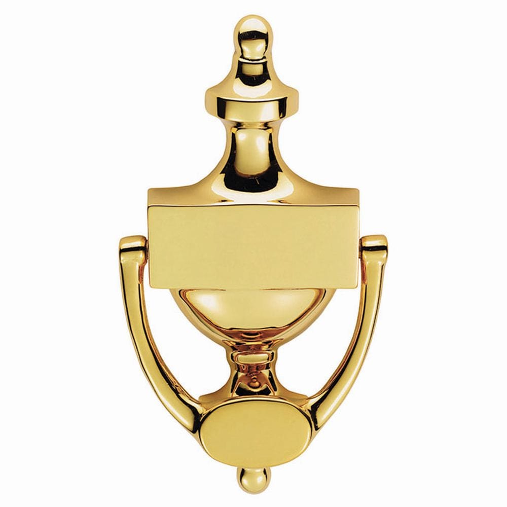 Carlisle Brass Door Furniture Stainless Brass / Urn Door Knocker Carlisle Brass - Victorian Urn Door Knocker 196mm PVD - Stainless Brass
