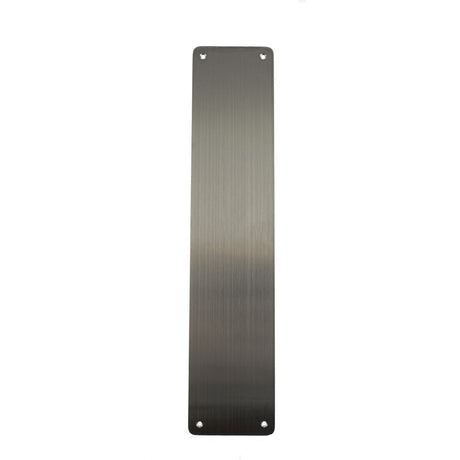 CleanTouch Door Furniture Satin Stainless Steel / Finger Plates / 350 x 75mm CleanTouch Finger Plate Pre drilled with screws 350mm x 75mm - SSS