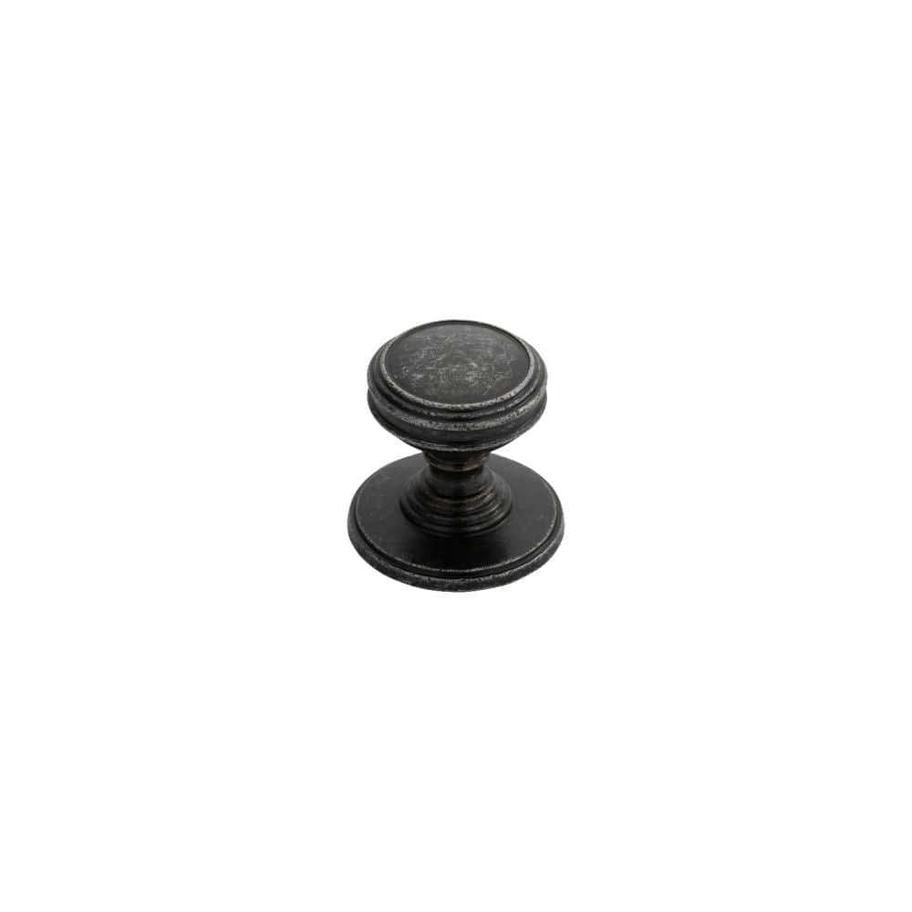 Delamain Cabinet Hardware Pewter / Cabinet Knobs / 25mm Dia. Delamain - Plain Knob 25mm - Pewter