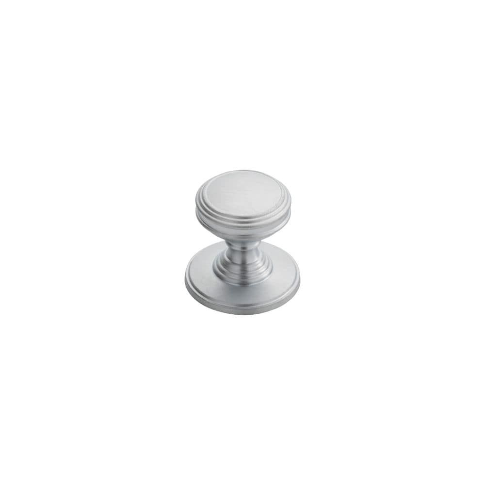 Delamain Cabinet Hardware Satin Chrome / Cabinet Knobs / 25mm Dia. Delamain - Plain Knob 25mm - Satin Chrome