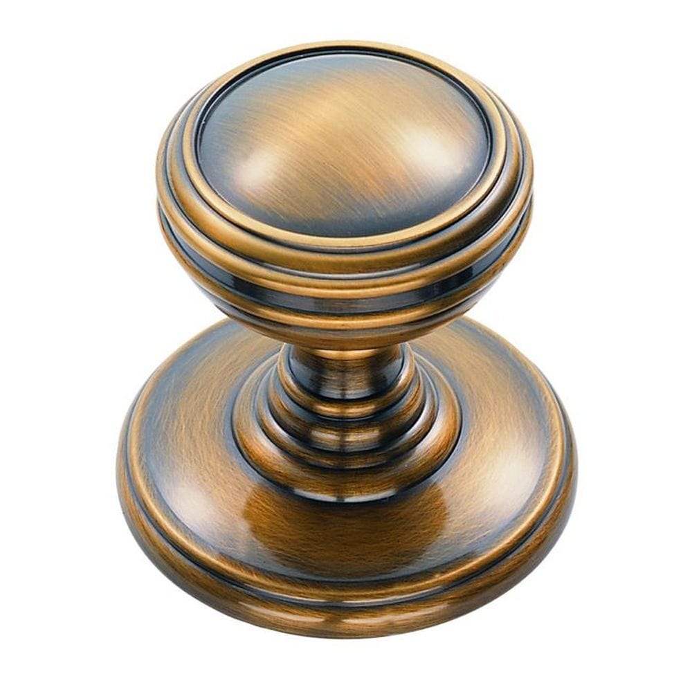 Delamain Cabinet Hardware Florentine Bronze / Cabinet Knobs / 30mm Dia. Delamain - Plain Knob 30mm - Florentine Bronze