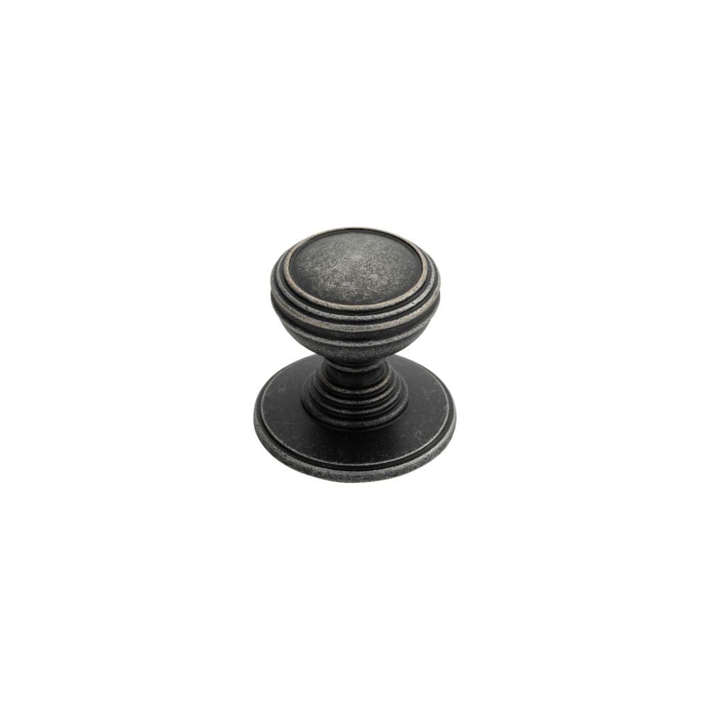 Delamain Cabinet Hardware Pewter / Cabinet Knobs / 30mm Dia. Delamain - Plain Knob 30mm - Pewter