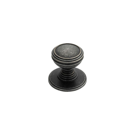 Delamain Cabinet Hardware Pewter / Cabinet Knobs / 30mm Dia. Delamain - Plain Knob 30mm - Pewter