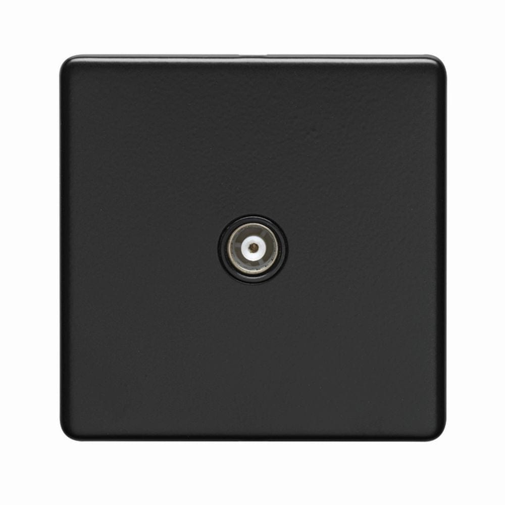 EuroLite Electrical Matt Black / TV / (With Black Trim) Eurolite Concealed 3mm TV - Matt Black (With Black Trim)