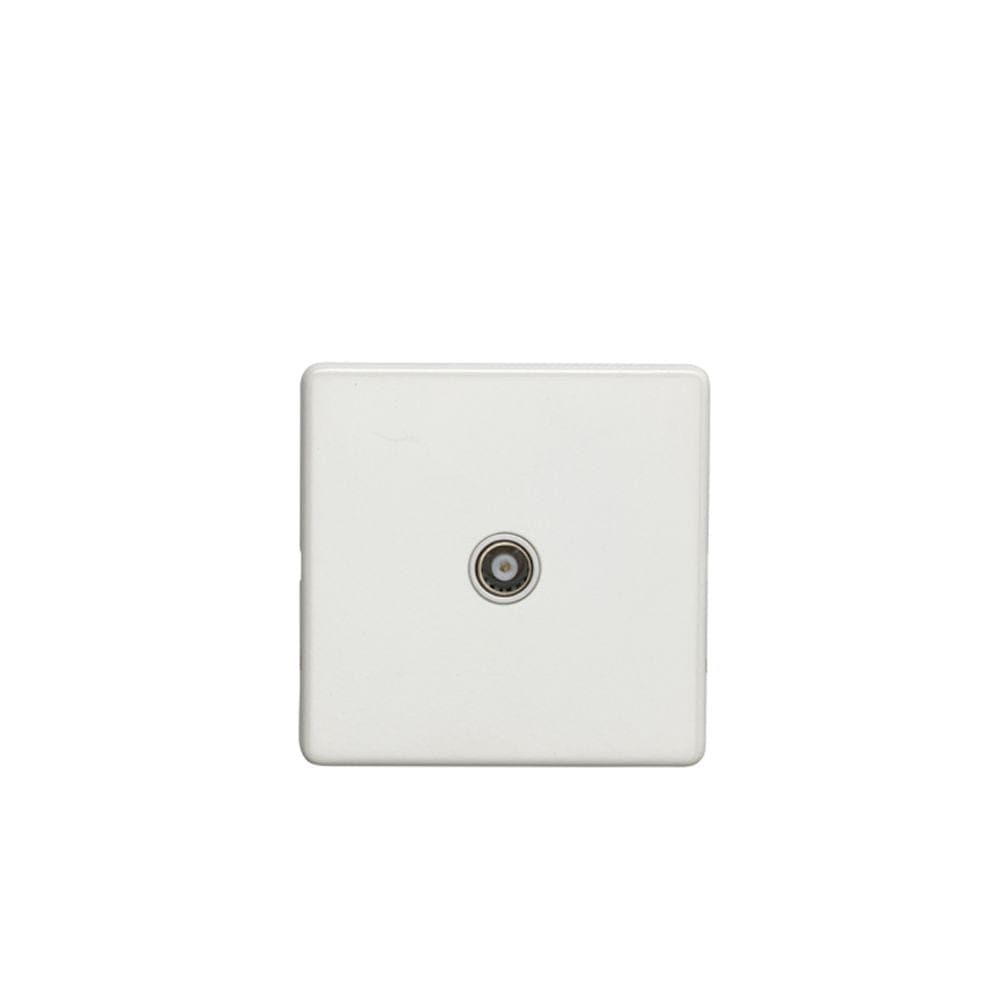 EuroLite Electrical Matt White / TV / (With White Trim) Eurolite Concealed 3mm TV - White (With White Trim)