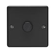 EuroLite Electrical Matt Black / 1 Gang Dimmer / (With Black Trim) Eurolite Enhance Decorative 1 Gang Dimmer - Matt Black