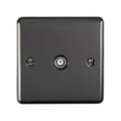 EuroLite Electrical Black Nickel / TV / (With Black Trim) Eurolite Enhance Decorative TV - Black Nickel (With Black Trim)