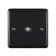 EuroLite Electrical Matt Black / TV / (With Black Trim) Eurolite Enhance Decorative TV - Matt Black (With Black Trim)