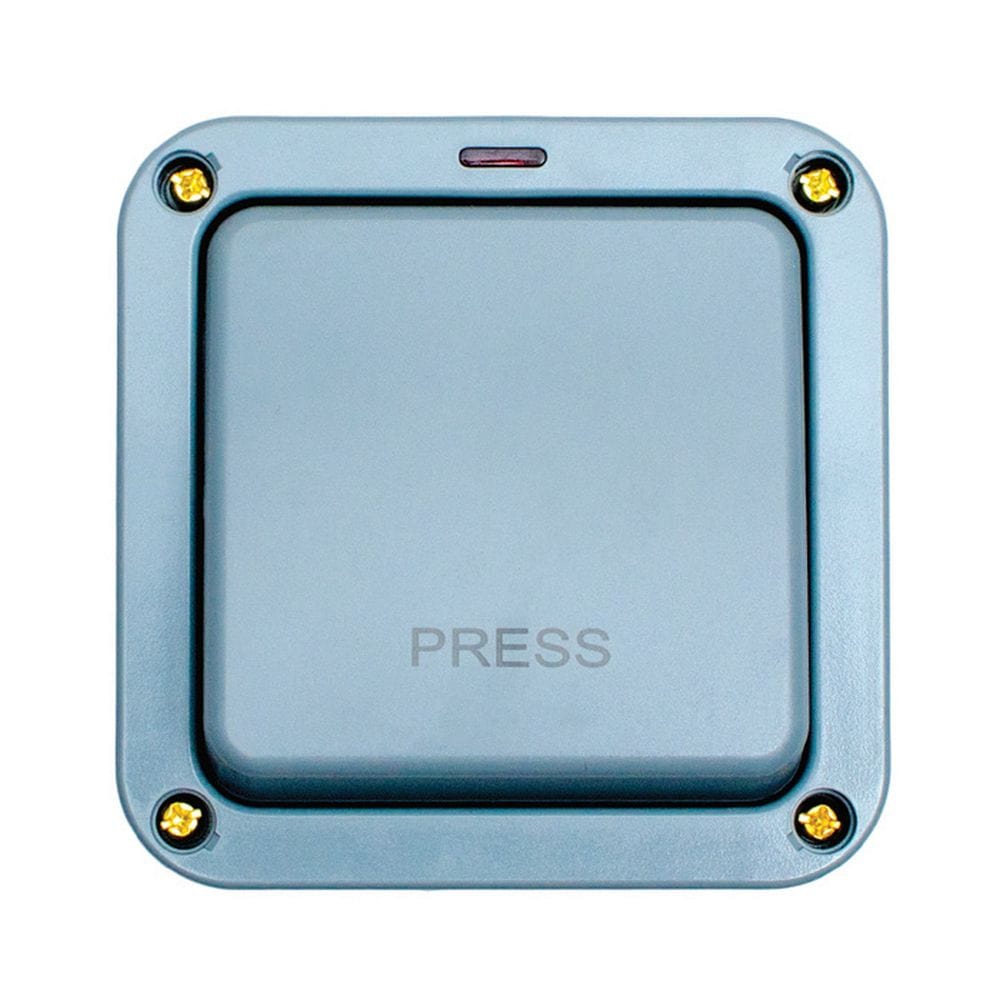 EuroLite Electrical Grey / 1 Gang Switch Eurolite Euroseal 1 Gang Switch - Grey