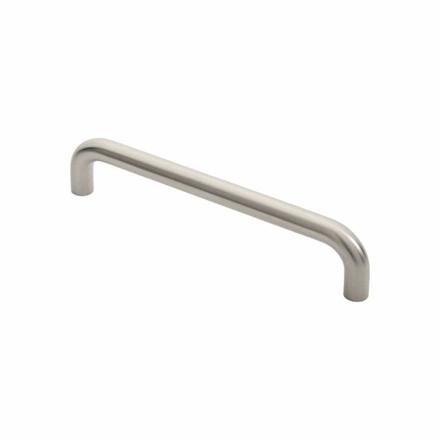 Eurospec Door Furniture Satin Stainless Steel / Pull Handles (Bolt Through) Eurospec - 22mm D Pull Handle 300mm Centres - Satin Stainless Steel