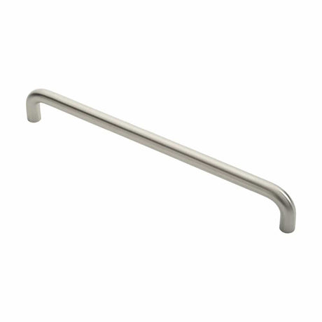 Eurospec Door Furniture Satin Stainless Steel / Pull Handles (Bolt Through) Eurospec - 22mm D Pull Handle - Satin Stainless Steel