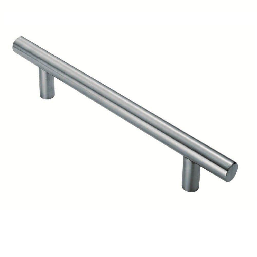 Eurospec Door Furniture Satin Stainless Steel / Pull Handles (Bolt Through) Eurospec - 30mm Straight T Pull Handle 1000mm Centres - Satin Stainless Steel