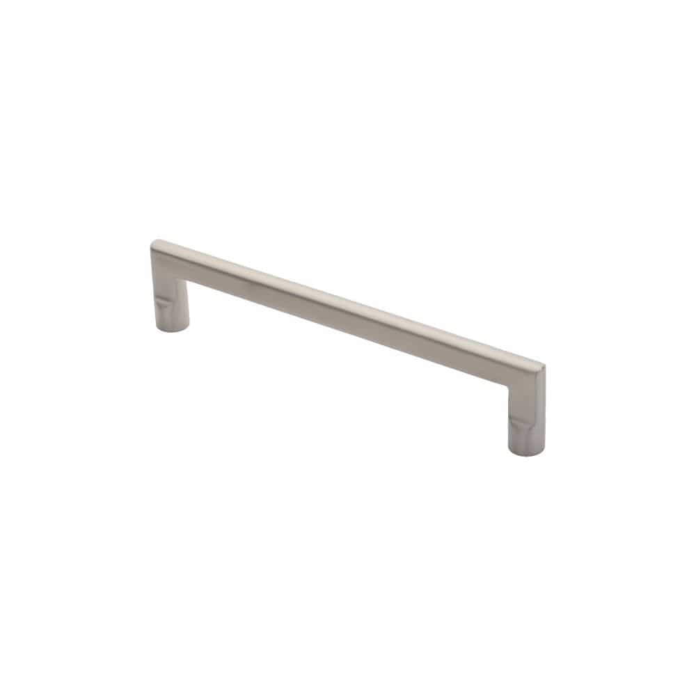 Eurospec Door Furniture Satin Stainless Steel / Pull Handles (Bolt Through) Eurospec - Carlton Pull Handle - Satin Stainless Steel