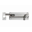 Eurospec Accessories Satin Stainless Steel / Cranked Surface Bolts Eurospec - Cranked Barrel Bolt - Satin Stainless Steel
