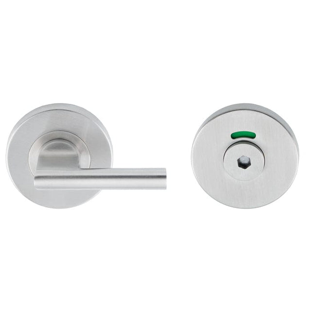 Eurospec Door Furniture Satin Stainless Steel / Easy Turn & Release Eurospec - CST Disabled Thumbturn & Hex Release - Satin Stainless Steel