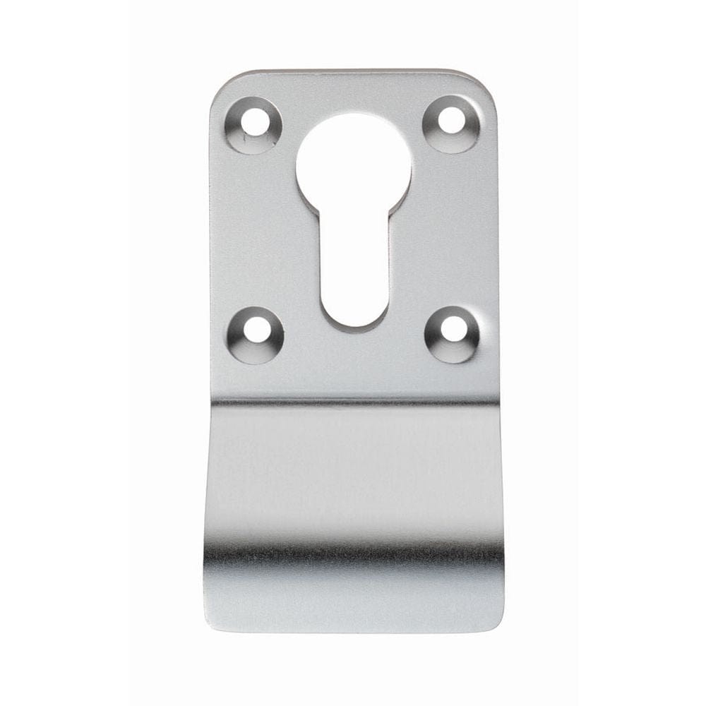 Eurospec Door Furniture Satin Anodised Aluminium / Euro Profile Cylinder Pull Eurospec - Cylinder Pull Euro profile - Satin Anodised Aluminium