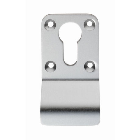 Eurospec Door Furniture Satin Anodised Aluminium / Euro Profile Cylinder Pull Eurospec - Cylinder Pull Euro profile - Satin Anodised Aluminium
