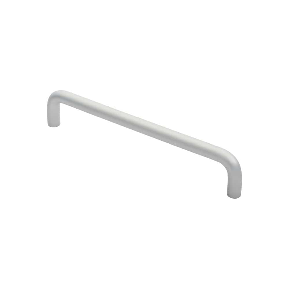Eurospec Door Furniture Satin Anodised Aluminium / Pull Handles (Bolt Through) Eurospec - D Pull Handle - Satin Anodised Aluminium
