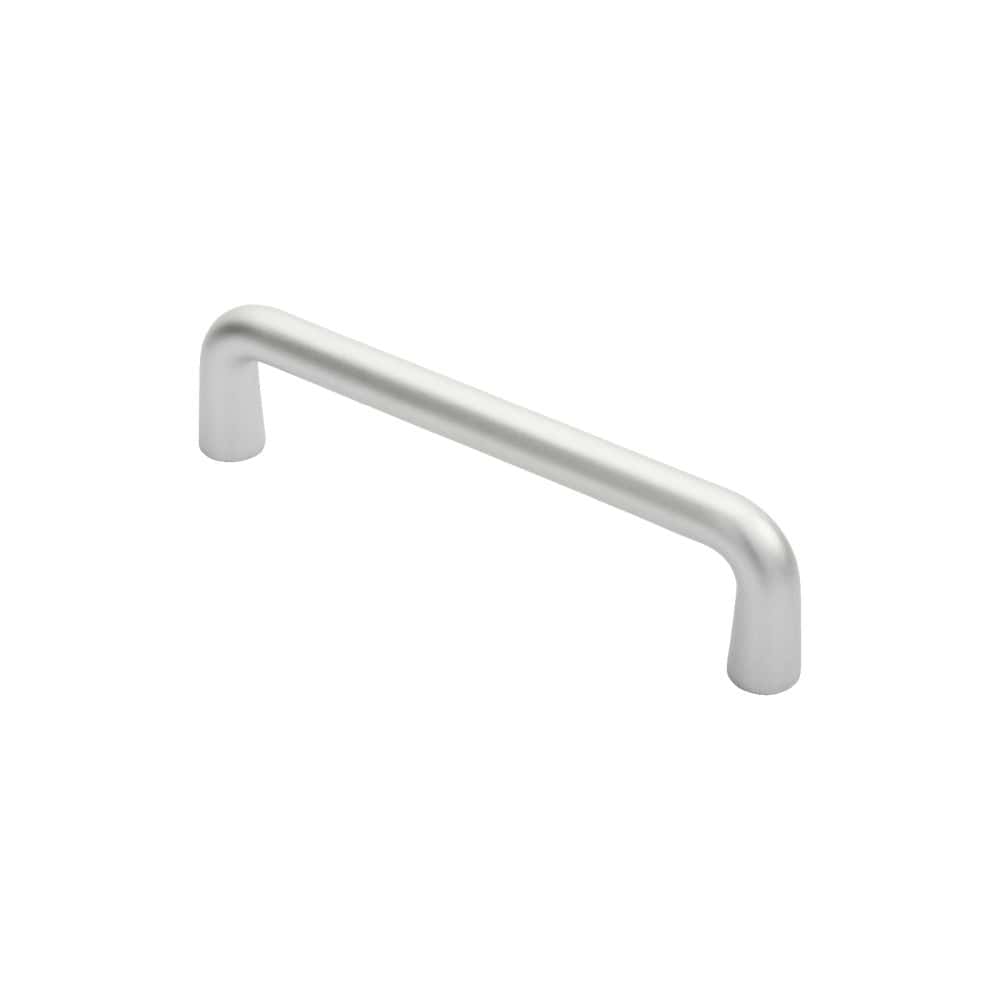 Eurospec Door Furniture Satin Anodised Aluminium / Pull Handles (Bolt Through) Eurospec - D Pull Handle - Satin Anodised Aluminium