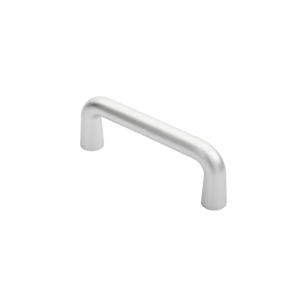 Eurospec Door Furniture Satin Anodised Aluminium / Pull Handles (Bolt Through) Eurospec - D Pull Handle - Satin Anodised Aluminium