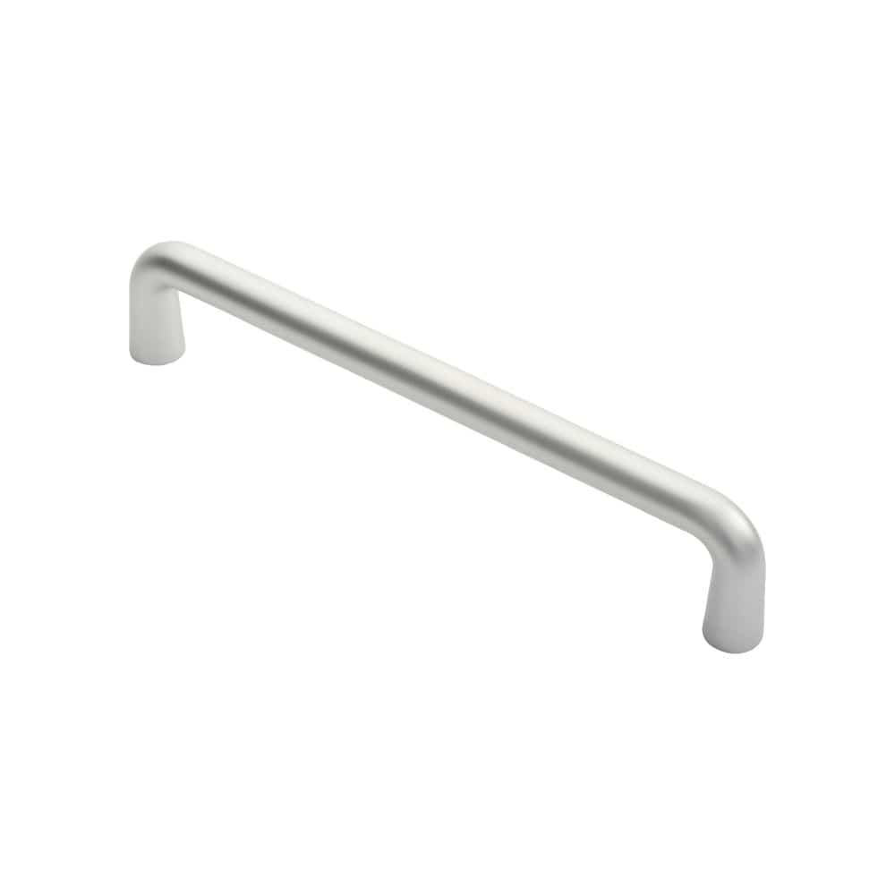 Eurospec Door Furniture Satin Anodised Aluminium / Pull Handles (Bolt Through) Eurospec - D Pull Handle - Satin Anodised Aluminium