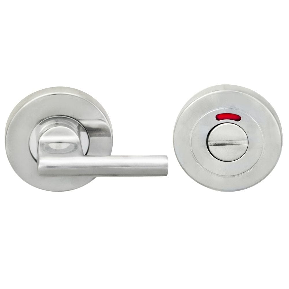 Eurospec Door Furniture Polished Stainless Steel / No / Easy Turn & Release Eurospec - Disabled Thumbturn & Release - Bright Stainless Steel