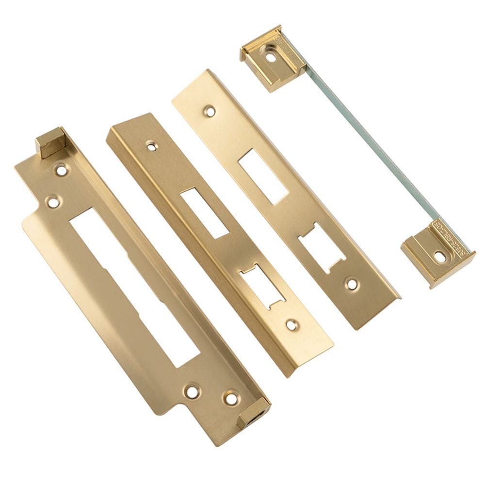 Eurospec Locks & Latches PVD / Sashlock Rebate Sets Eurospec - Easi - T Rebate Set Sashlock 13Mm