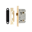 Eurospec Locks & Latches Satin Brass / Bathroom Lock / 2.5" / 65mm Eurospec - Easi-T Residential Bathroom Lock 65mm - Satin Brass