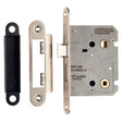 Eurospec Locks & Latches Satin Nickel / Bathroom Lock / 3" / 76mm Eurospec - Easi-T Residential Bathroom Lock 78mm Radius - Satin Nickel
