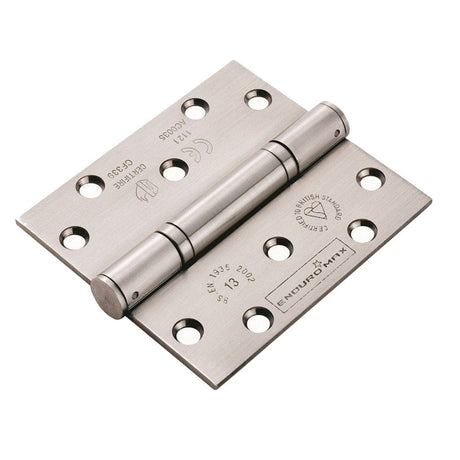 Eurospec Hinges Satin Stainless Steel / Ball Bearing Hinges / 4" x (102mm) Eurospec - Enduromax Grade 13 Thrust Bearing Hinge - SSS
